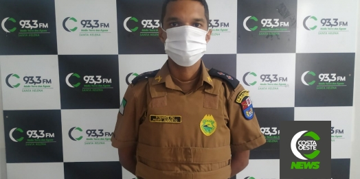 Santa Helena terá reforço de policiais da Rotam para coibir festas clandestinas nos finais de semana, diz comandante