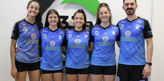 Santa-helenenses são convocadas para as seleções de voleibol do Paraná