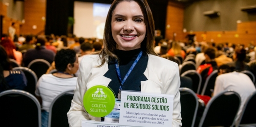 Santa Terezinha de Itaipu é reconhecida pelas boas práticas em Sustentabilidade durante o Congresso Sul-Americano de Resíduos Sólidos
