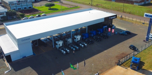 Santa Terezinha de Itaipu inaugura filial da Cotrasa-Scania