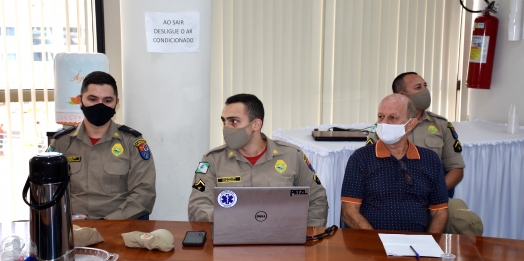 São Miguel: Bombeiros apresentam funcionamento da Defesa Civil para Administração Municipal