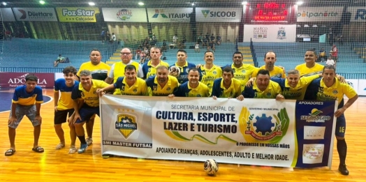 São Miguel conquista duas medalhas de prata no Torneio Internacional de Futsal Master