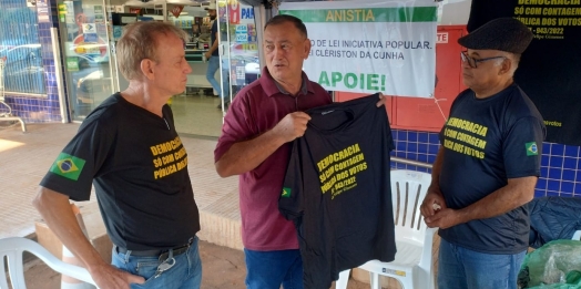 São Miguel do Iguaçu: Ativistas da Casa Verde e Amarela defendem contagem pública de votos