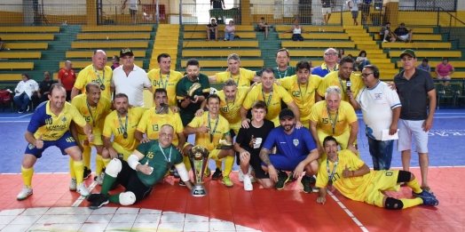 São Miguel do Iguaçu conquista o título do Campeonato Paranaense Master nas duas categorias