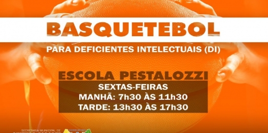 Esporte de São Miguel do Iguaçu disponibiliza escolinha de basquetebol adaptado para alunos com deficiência intelectual