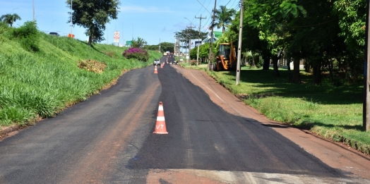 São Miguel do  Iguaçu: Governo Municipal retoma o programa Asfalto Bom com a recuperação de novas vias