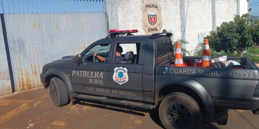 São Miguel do Iguaçu: Guarda Municipal prende foragido com dois mandados de prisão em aberto
