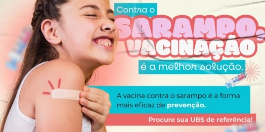 São Miguel do Iguaçu reforça vacinação e alerta contra o sarampo