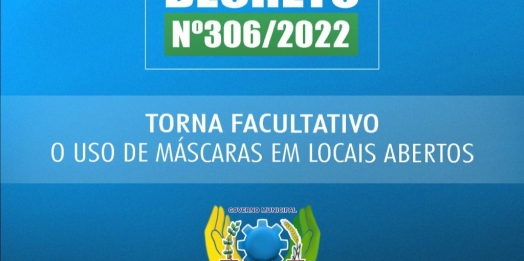 São Miguel do Iguaçu torna facultativo o uso de máscaras em locais abertos