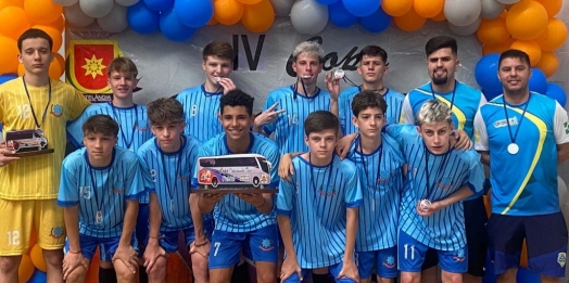 São Miguel é campeão da Copa Italianinha sub-15 de futsal masculino