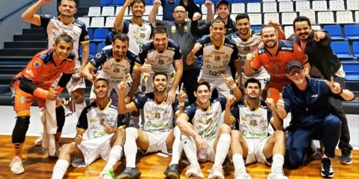 São Miguel Futsal domina o líder em Santa Helena e consolida vitória por 2 a 0