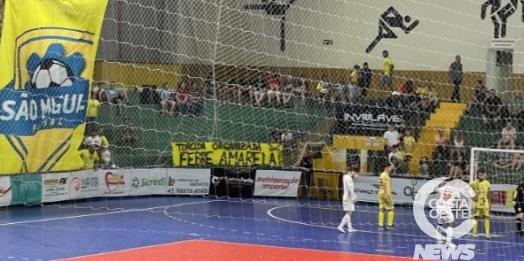 São Miguel Futsal goleia e conquista primeira vitória na Série Ouro