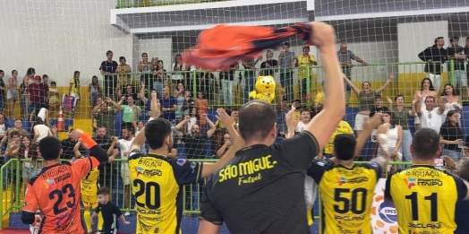São Miguel Futsal vence o Boa Vista por 4 a 2 e assume a terceira posição na Série Bronze