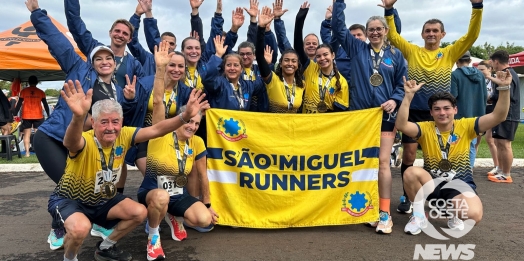 São Miguel Runners brilha na 16ª Corrida da Polícia Militar em Foz do Iguaçu