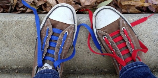 Sapatos trocados