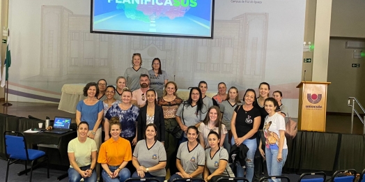 Saúde de Medianeira participa de V Workshop do Planifica SUS Paraná