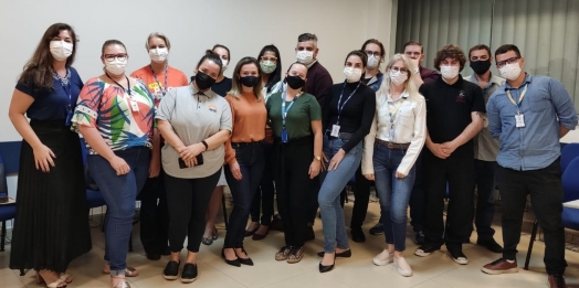 Secretaria de Assistência Social de Medianeira realiza orientações a instrutores do Senac