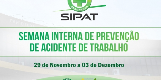 Semana Sipat 2021 será realizada de 29 de novembro a 03 de dezembro na Acismi em SMI