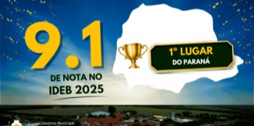 Serranópolis do Iguaçu conquista o melhor resultado do Paraná no IDEB e reafirma excelência na educação pública