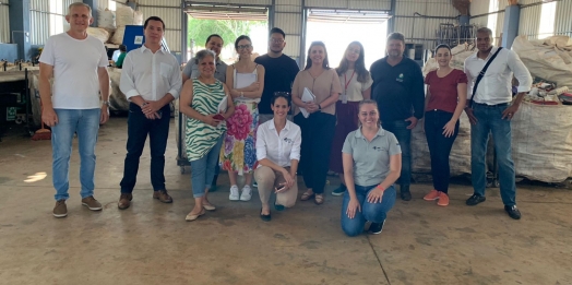 Serranópolis do Iguaçu é exemplo para o Paraná no Tratamento de recicláveis