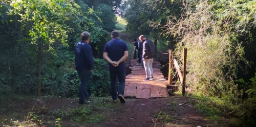 Serranópolis e São Miguel do Iguaçu se unem para construir pontes que ligam os municípios