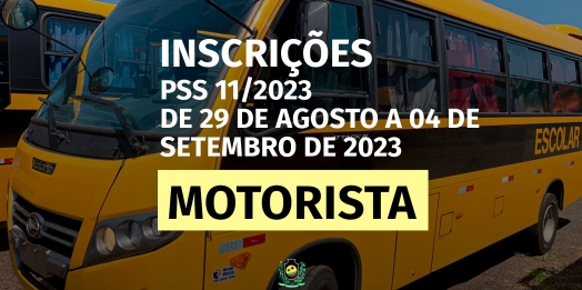 Serranópolis: publicado o edital de abertura de PSS para a contratação de motorista