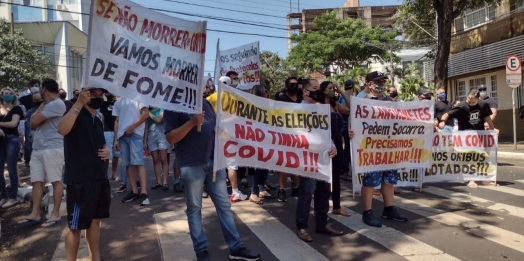 Setor de eventos e gastronomia se manifestam contra novo decreto em Foz do Iguaçu