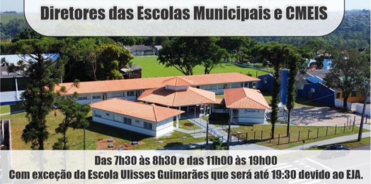 Sexta-feira é dia de escolher novos diretores na rede pública municipal de Medianeira