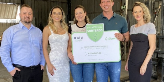 Sicredi entrega prêmio de R$ 50 mil em São Miguel do Iguaçu