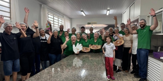 Sicredi mobiliza voluntários no Dia C e arrecada recursos para a Escola de Pais de São Miguel do Iguaçu