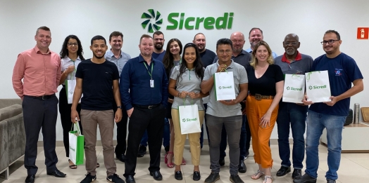 Sicredi oferece café de confraternização para a imprensa de São Miguel do Iguaçu