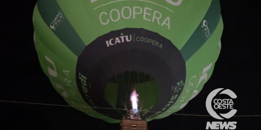 Sicredi oferece passeio de balão na Expo São Miguel