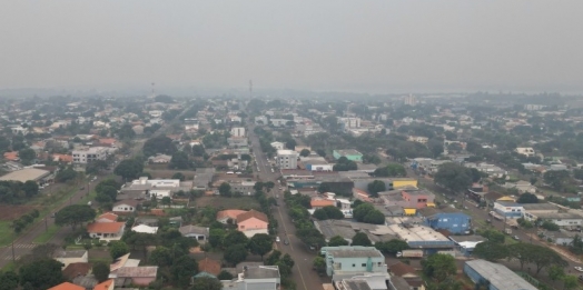 Simepar esclarece fumaça visualizada no Oeste do Paraná