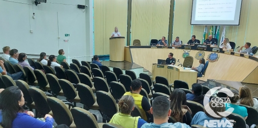 Sindicato usa tribuna da câmara de São Miguel do Iguaçu para pedir implantação do salário mínimo estadual