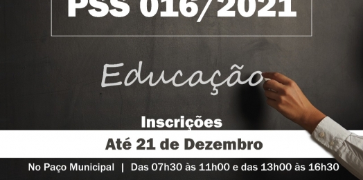 São Miguel do Iguaçu abre PSS para contratação de profissionais na área da Educação