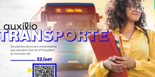 SMI: Educação inicia chamamento de 2025 para o auxílio-transporte aos estudantes técnicos e universitários