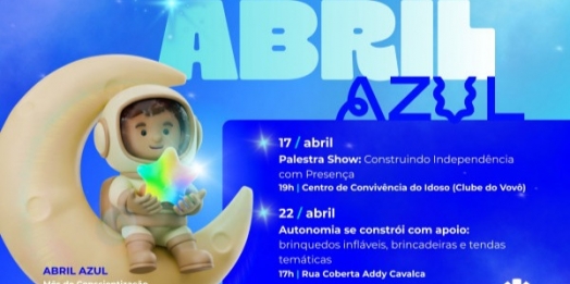 SMI: Governo municipal promove ações de conscientização sobre o autismo durante o Abril Azul