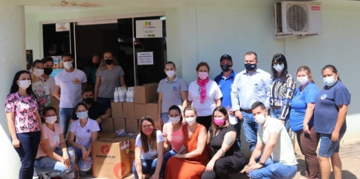 SMI recebe doação de máscaras e álcool em gel da Atua Agro