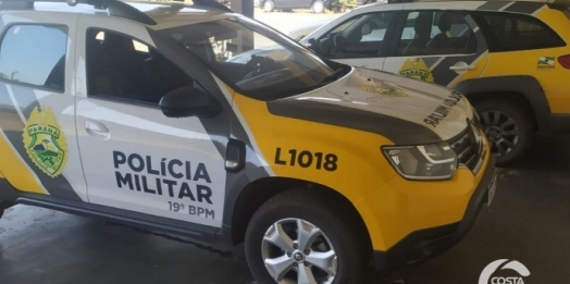 Surpresa: homem bate na mulher e PM encontra mandado de prisão em seu desfavor, em Santa Helena