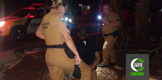 Suspeito de atirar em cachorro é preso pela Polícia Militar em Santa Helena