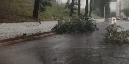 Temporal provoca falta de energia e afeta o abastecimento em cidades e distritos nas regiões Oeste e Sudoeste
