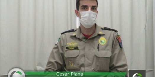 Tenente Piana deixa comando do Corpo de Bombeiros em Santa Helena e avalia seu trabalho