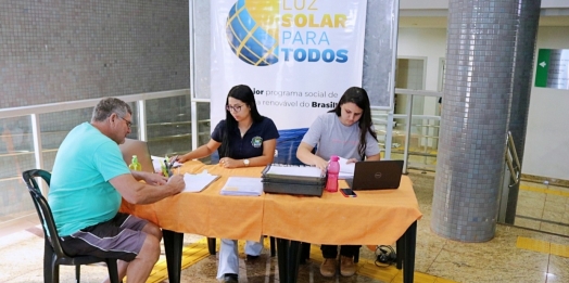 Terceira etapa do Luz Solar Para Todos beneficia mais 478 famílias em Itaipulândia
