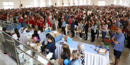 Terceiro maior Santuário do mundo no interior do Paraná recebeu 20 mil pessoas na sexta-feira