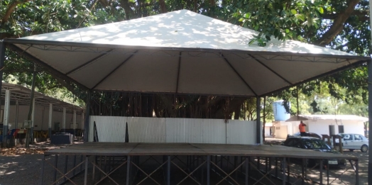 Terminal Turístico de Vila Natal em Missal recebe melhorias em preparação para o Réveillon