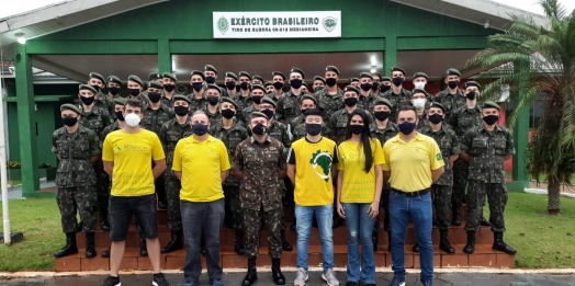 Tiro de Guerra 05-018 participa de  palestras e oficinas da UTFPR