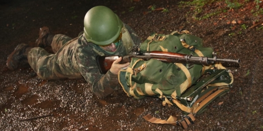 Tiro de Guerra de Medianeira realiza campo do Curso de Formação de Cabos
