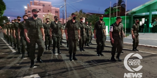 Tiro de Guerra de Medianeira realiza solenidade de matrícula de 50 novos atiradores