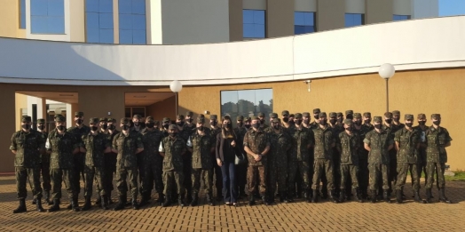 Tiro de Guerra participa de palestra sobre “Valorização da Vida”