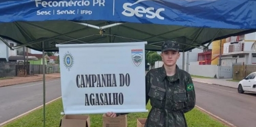 Tiro de Guerra realiza Campanha do Agasalho